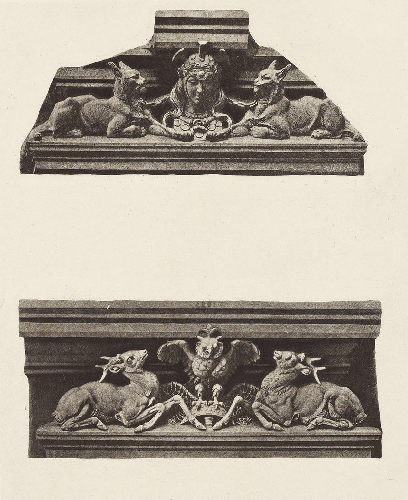 edouard Baldus:Tuileries - Aile Sud (Façade sur la Cour), Poster Print Wall Art