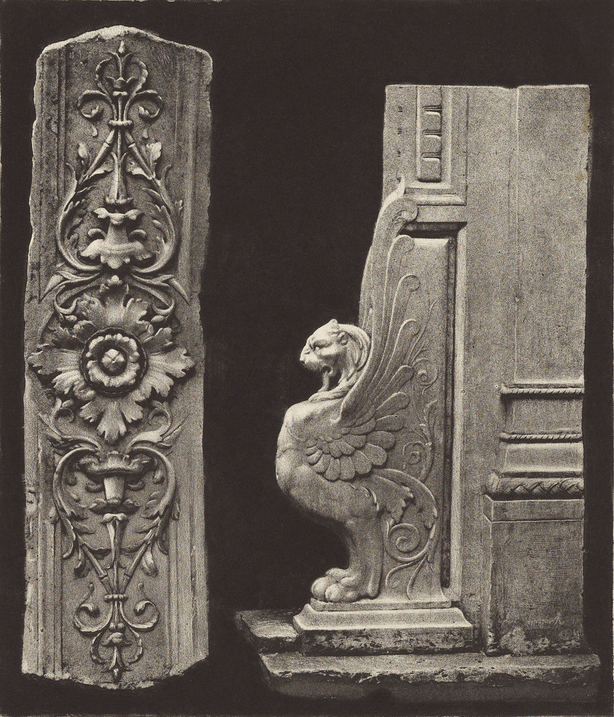 edouard Baldus:Ministère d'etat (Escalier), Poster Print Wall Art
