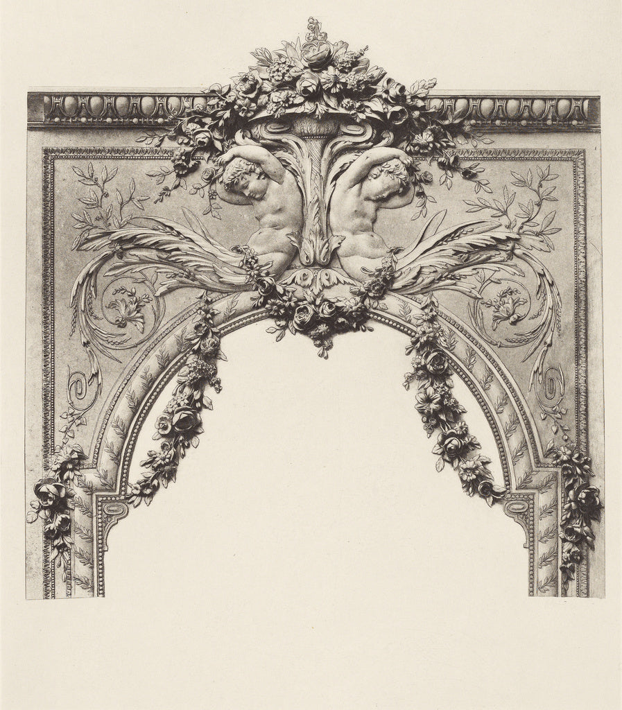 edouard Baldus:Grands Appartements des Tuileries, Poster Print Wall Art