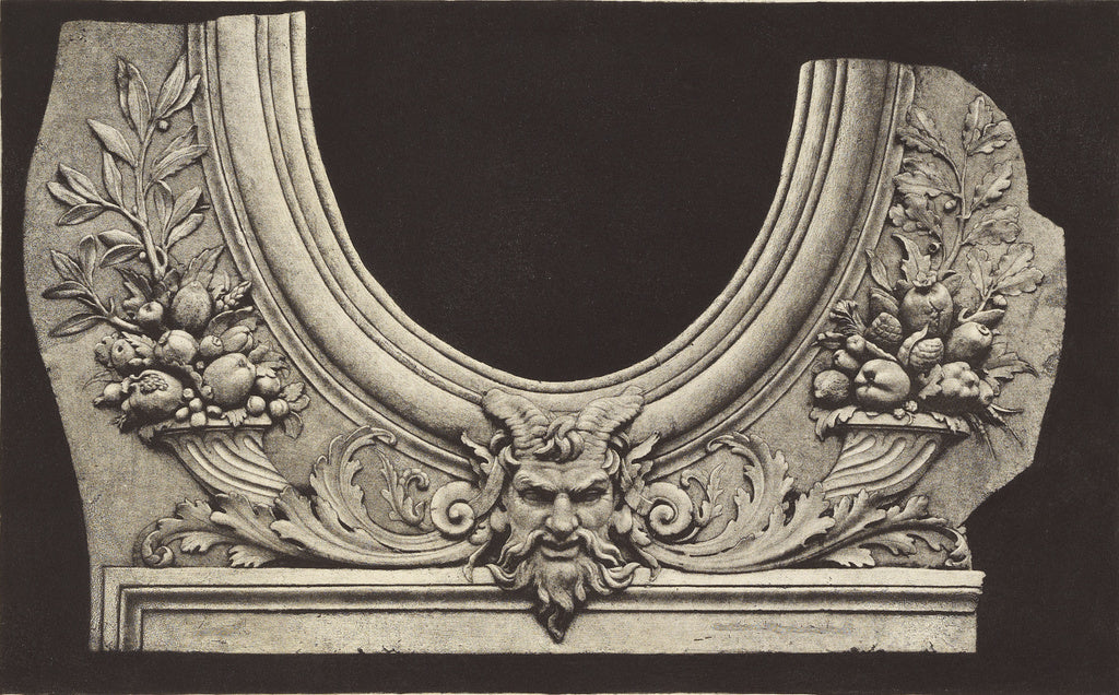 edouard Baldus:Escalier de la Bibliothêque, Poster Print Wall Art
