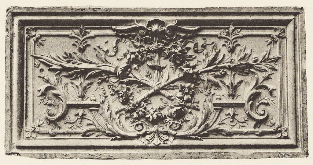 edouard Baldus:Ministère d'etat (Panneau de Porte), Poster Print Wall Art