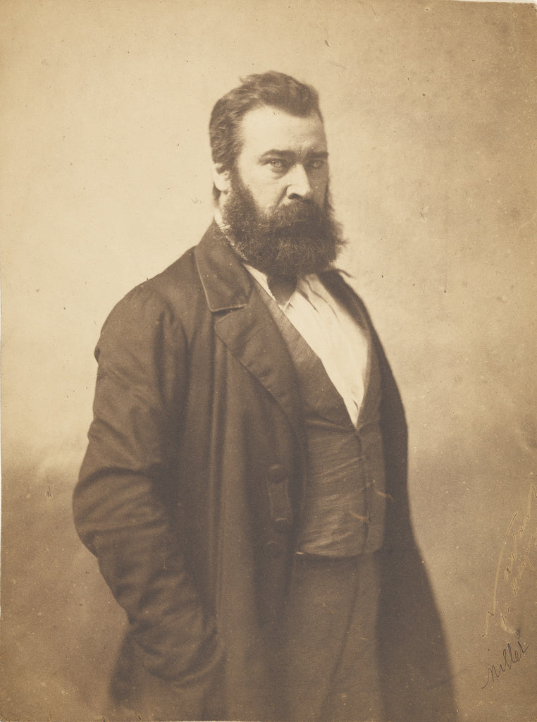 Nadar [Gaspard Félix Tournachon]:[Jean-François] Millet, Poster Print Wall Art