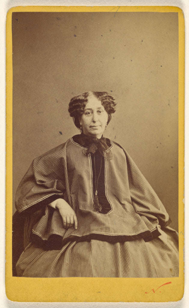 Nadar [Gaspard Félix Tournachon]:[George Sand], Poster Print Wall Art