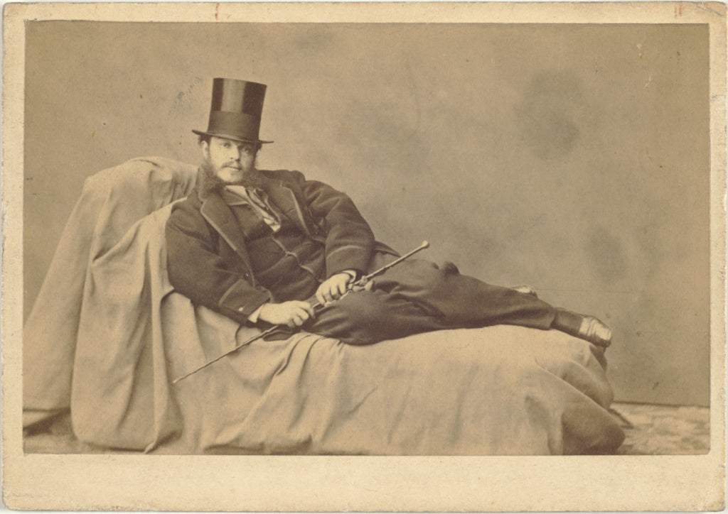 Adrien Alban Tournachon:[Self portrait], Poster Print Wall Art