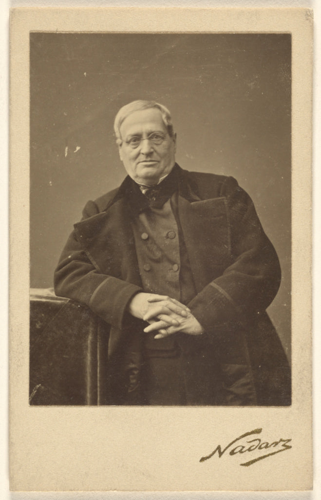 Nadar [Gaspard Félix Tournachon]:[Henri Monnier], Poster Print Wall Art