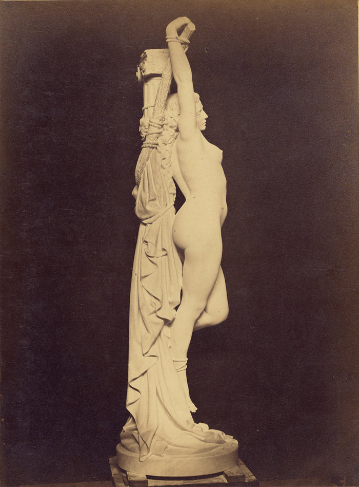 Nadar [Gaspard Félix Tournachon]:[Study of Sculpture],16x12