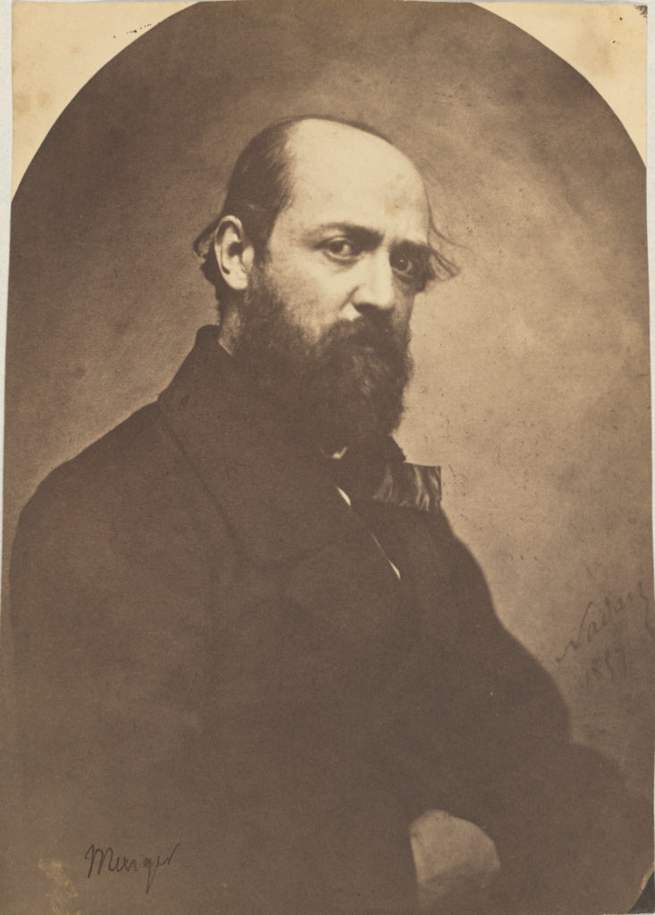 Nadar [Gaspard Félix Tournachon]:[Henri] Murger, Poster Print Wall Art