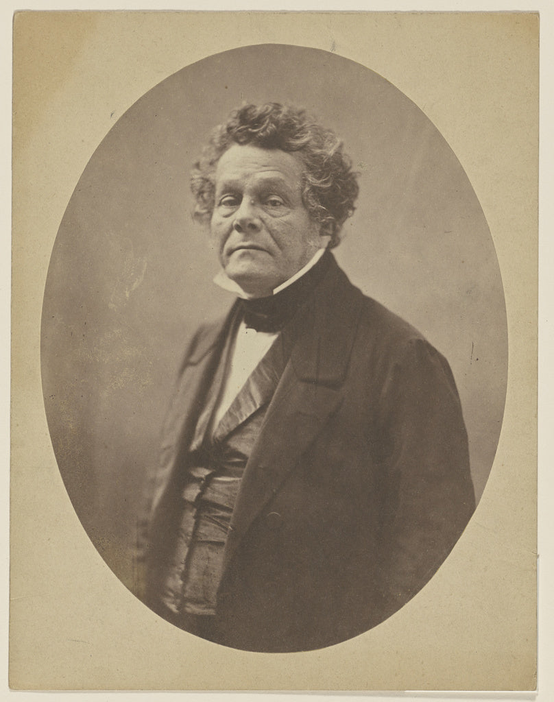 Nadar [Gaspard Félix Tournachon]:[Isaac-Adolphe] Crémieux, Poster Print Wall Art