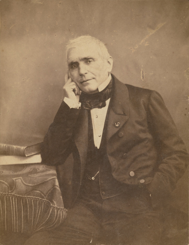 Nadar [Gaspard Félix Tournachon]:[Eugène Scribe], Poster Print Wall Art