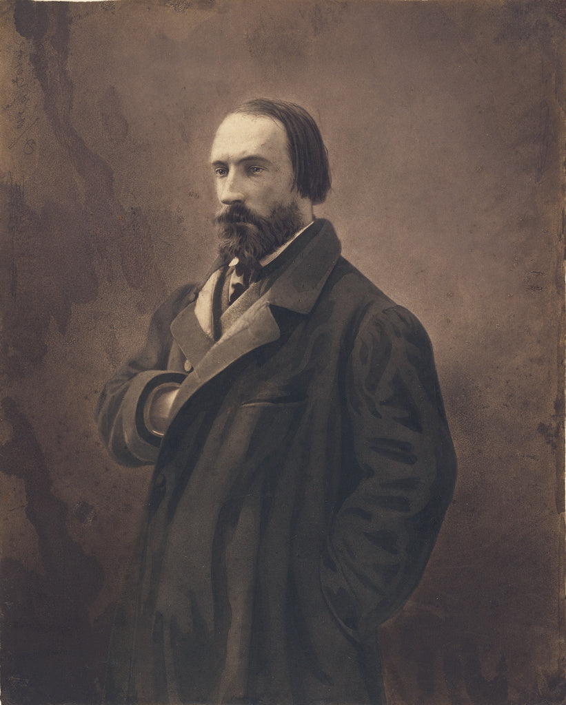 Nadar [Gaspard Félix Tournachon]:[Auguste Vacquerie], Poster Print Wall Art