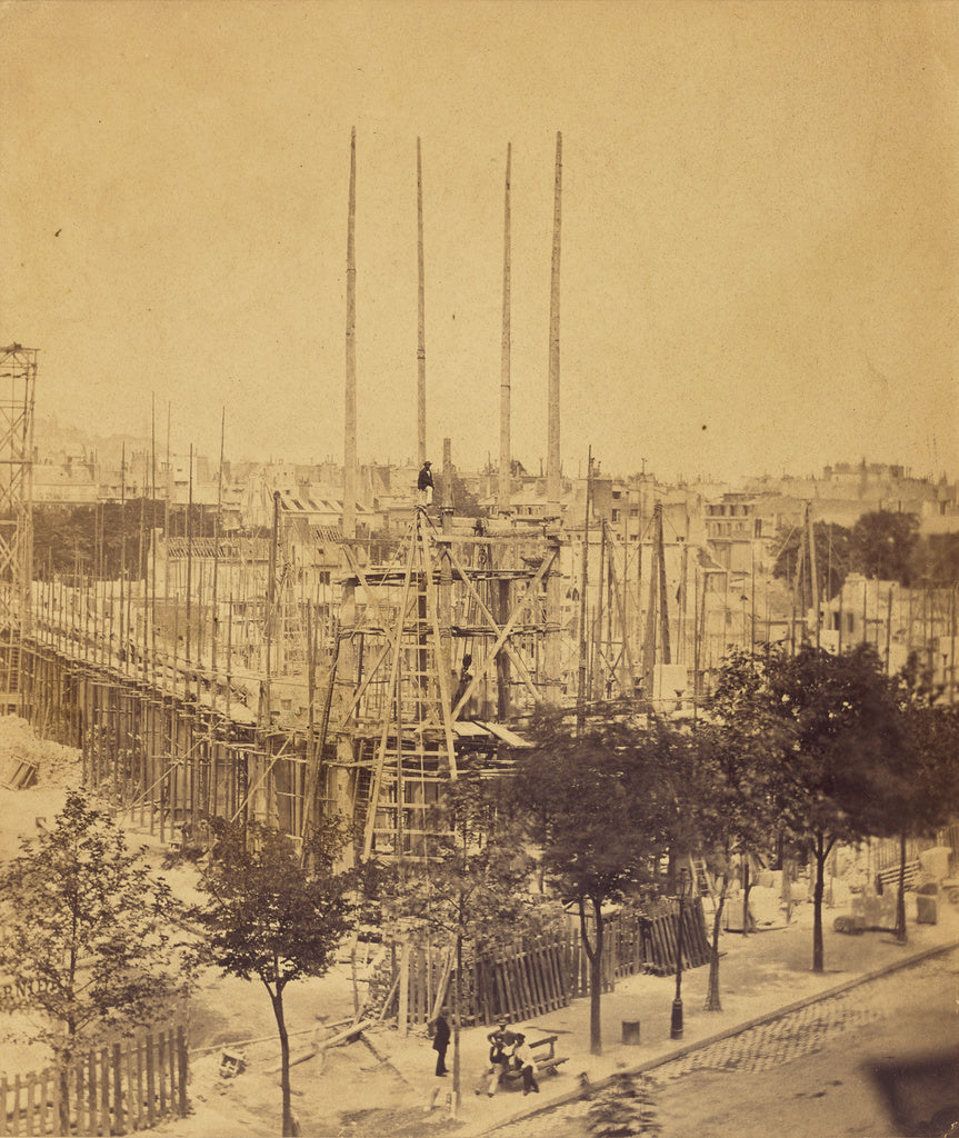 Nadar [Gaspard Félix Tournachon]:[Hotel de la Saix], Poster Print Wall Art