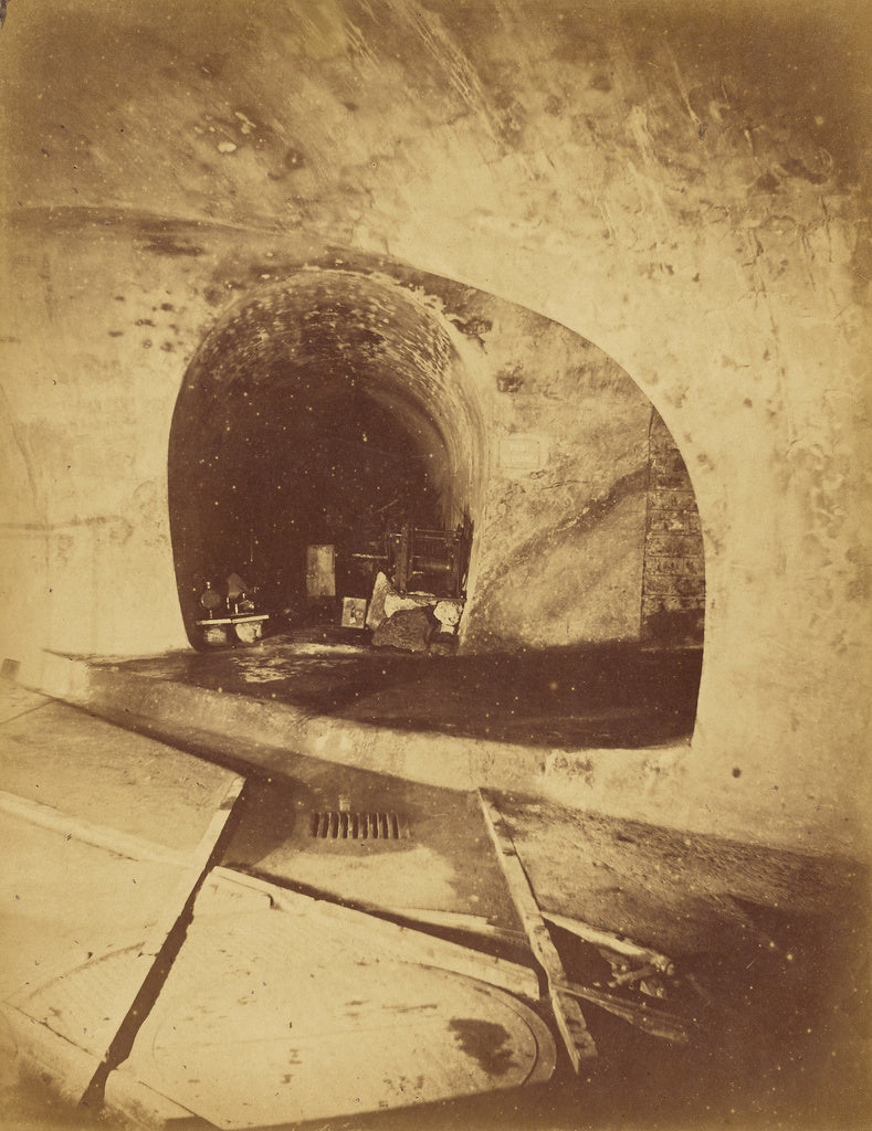 Nadar [Gaspard Félix Tournachon]:[Chambre du Pont au Change, Poster Print Wall Art