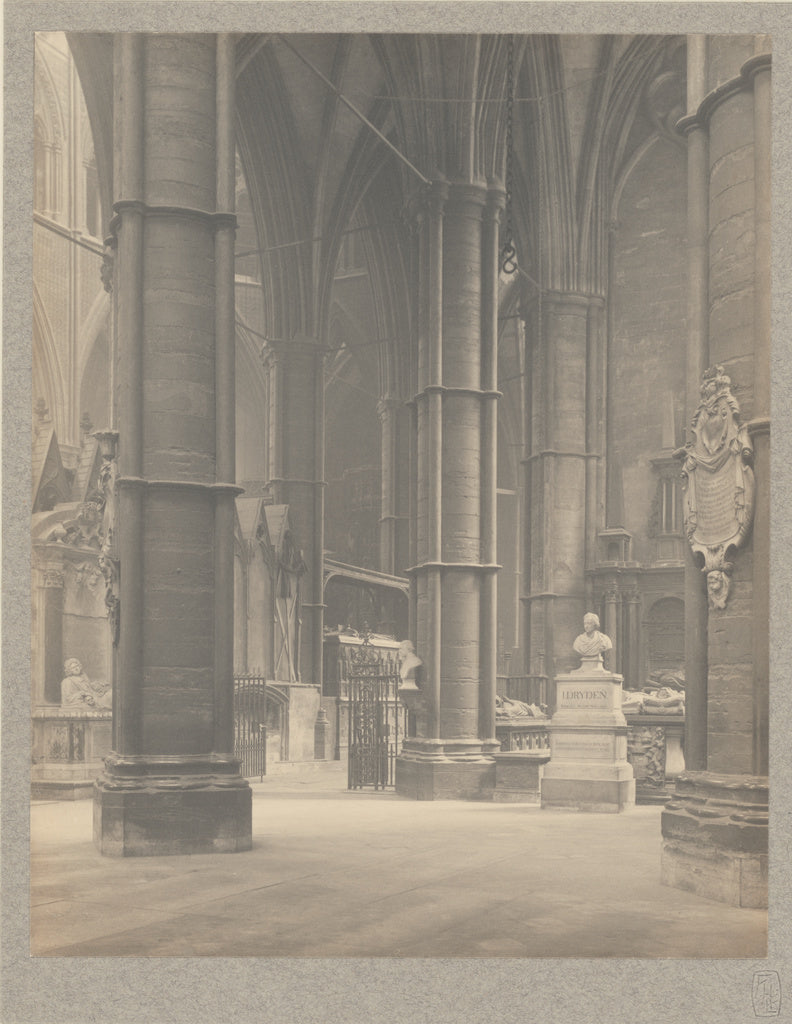 Frederick H. Evans:[Westminster Abbey - In the South Transep,16x12"(A3)Poster