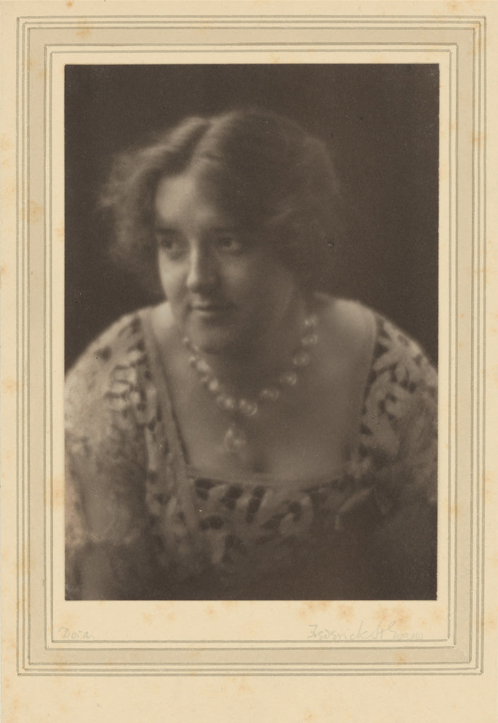 Frederick H. Evans:[Dora Curtis], Poster Print Wall Art
