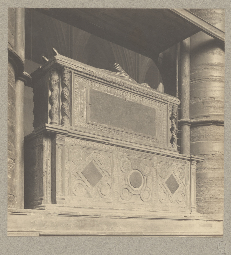 Frederick H. Evans:[Westminster Abbey, Tomb of Henry III fro,16x12"(A3)Poster