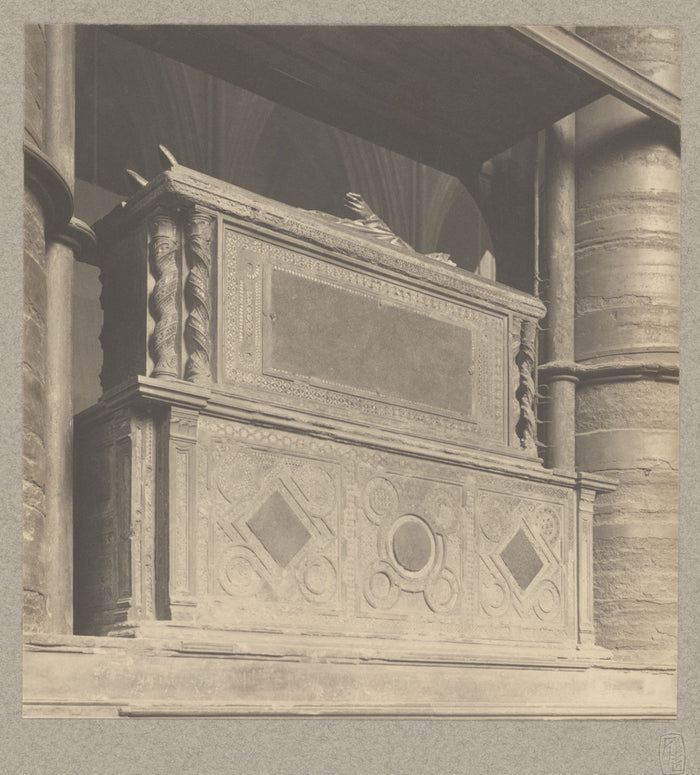 Frederick H. Evans:[Westminster Abbey, Tomb of Henry III fro,16x12