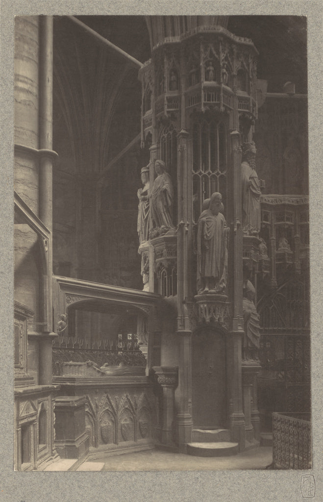 Frederick H. Evans:[Westminster Abbey, Confessor's Chapel, S,16x12