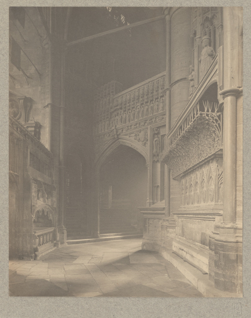 Frederick H. Evans:[Westminster Abbey, North Ambulatory],16x12"(A3)Poster