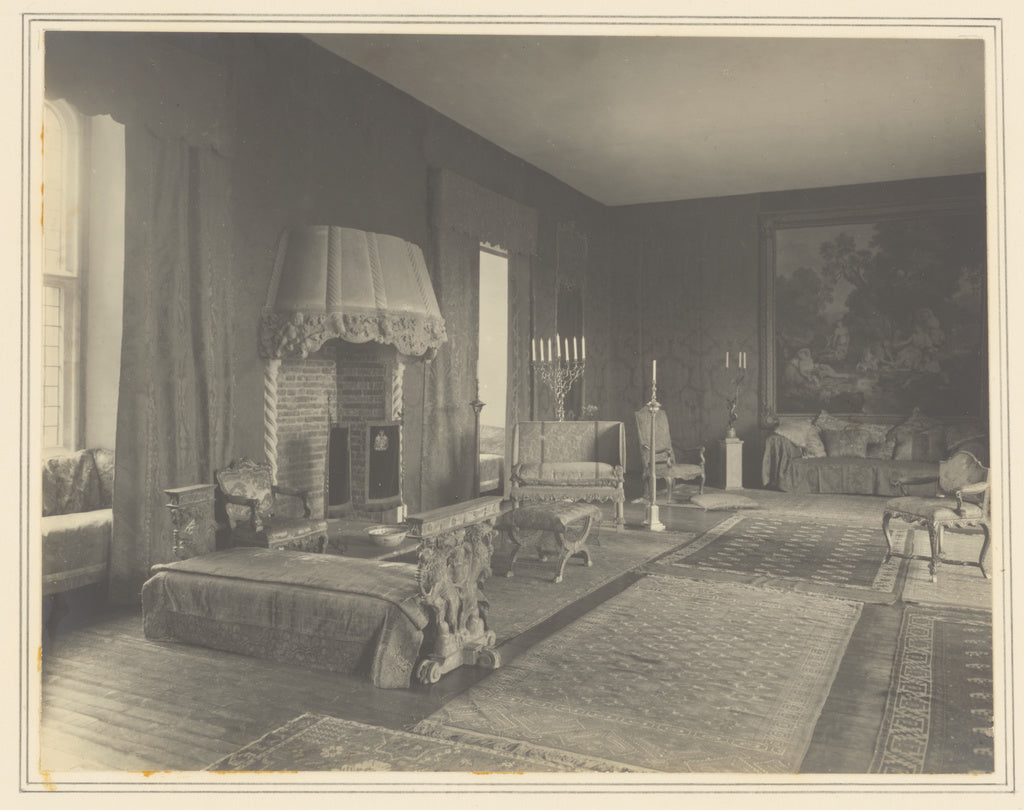 Frederick H. Evans:[Herstmonceux Castle, Sussex: The Lady's , Poster Print Wall Art