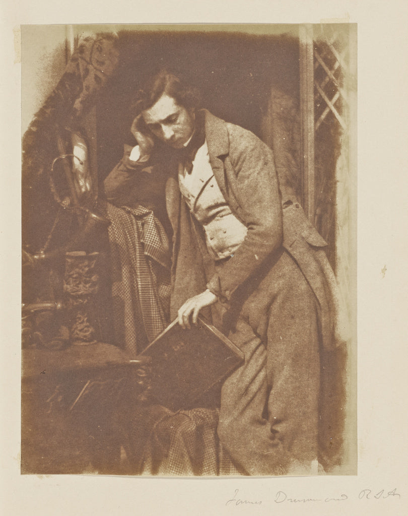 Hill & Adamson:[James Drummond], Poster Print Wall Art