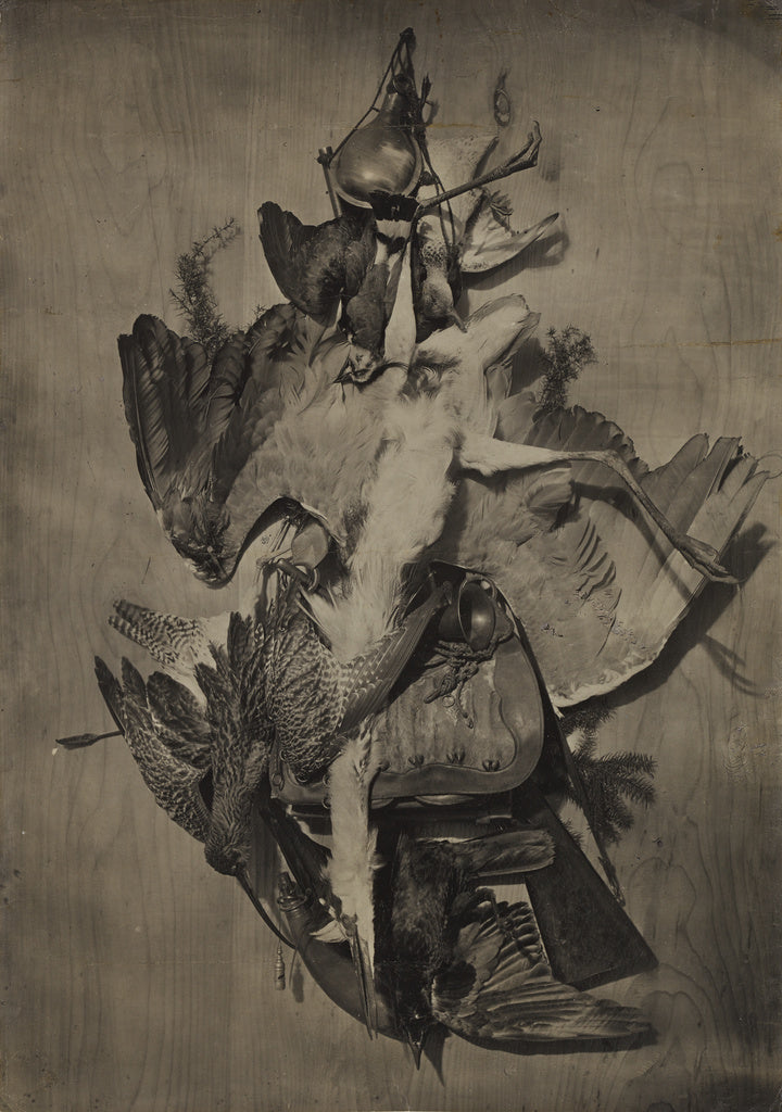 Adolphe Braun:Still Life with Game, Poster Print Wall Art