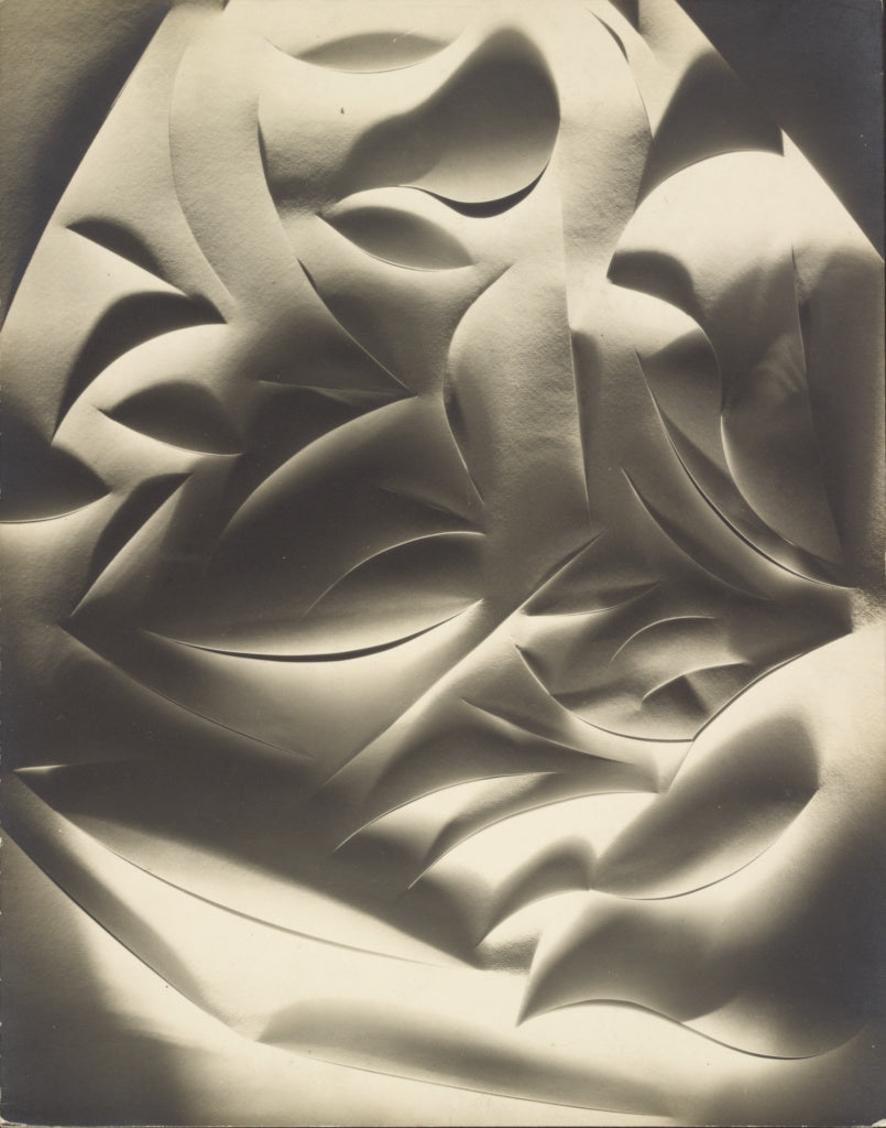 Francis Bruguière:[Cut-paper Abstraction], Poster Print Wall Art