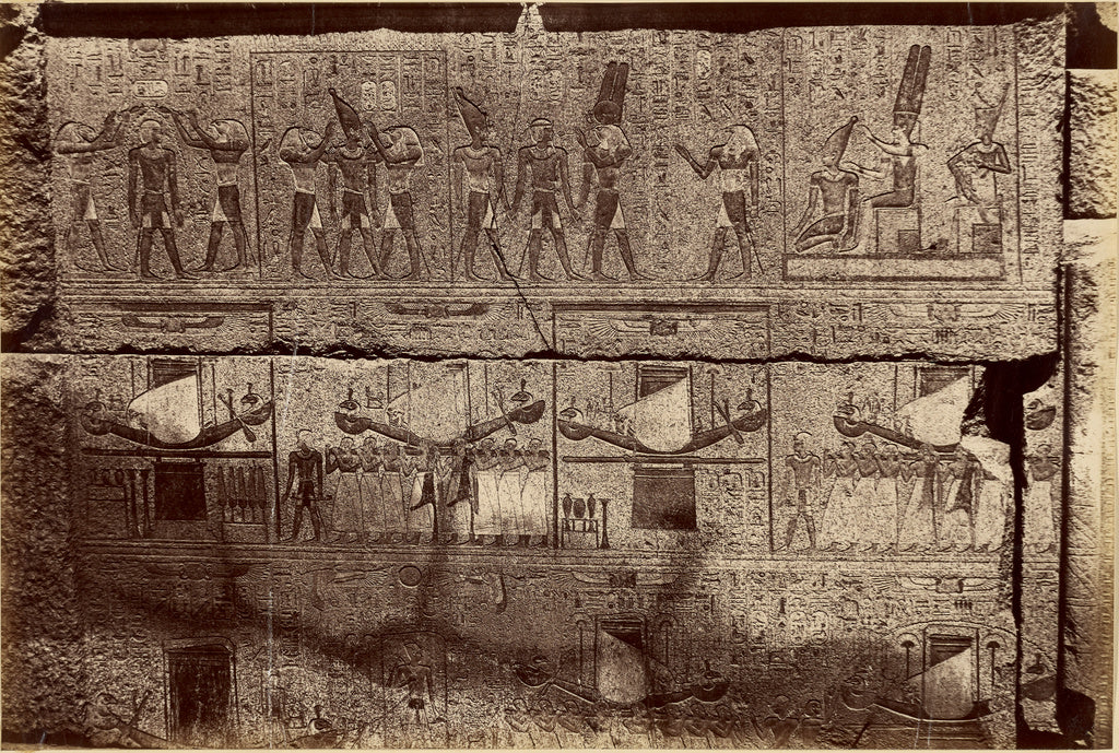 Antonio Beato:[Karnak - The Sanctuary], Poster Print Wall Art