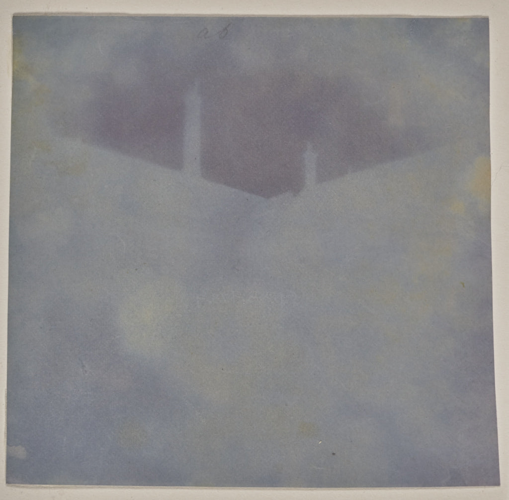 William Henry Fox Talbot:[The Roofline of  Lacock Abbey], Poster Print Wall Art