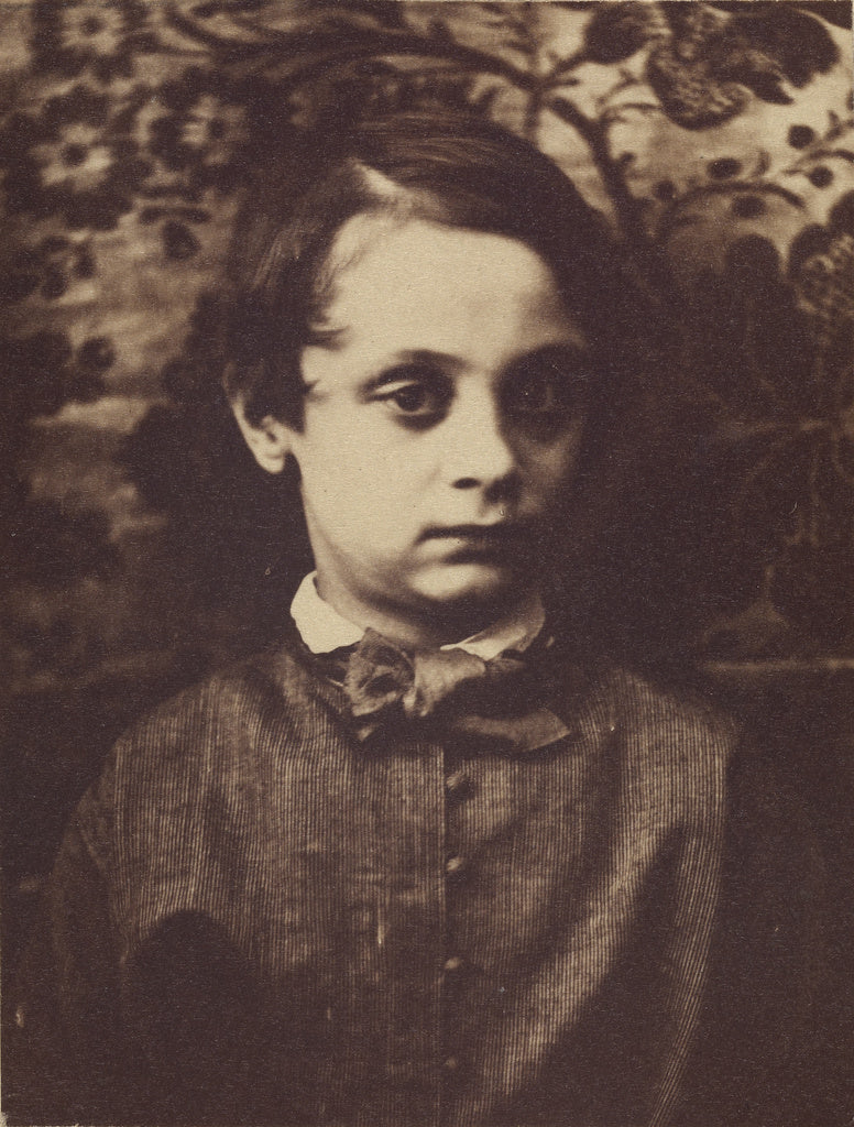 Achille Devéria:[Portrait of a Boy], Poster Print Wall Art