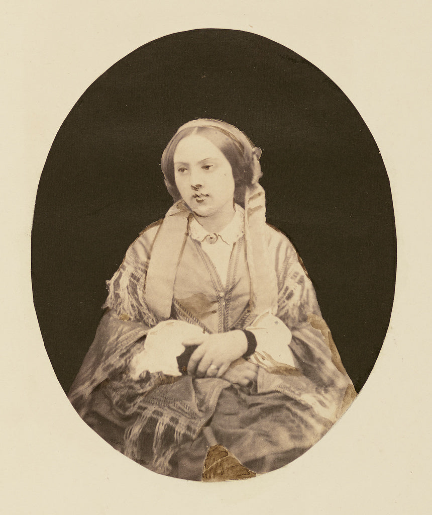 Achille Devéria:Madame Benoist, Poster Print Wall Art