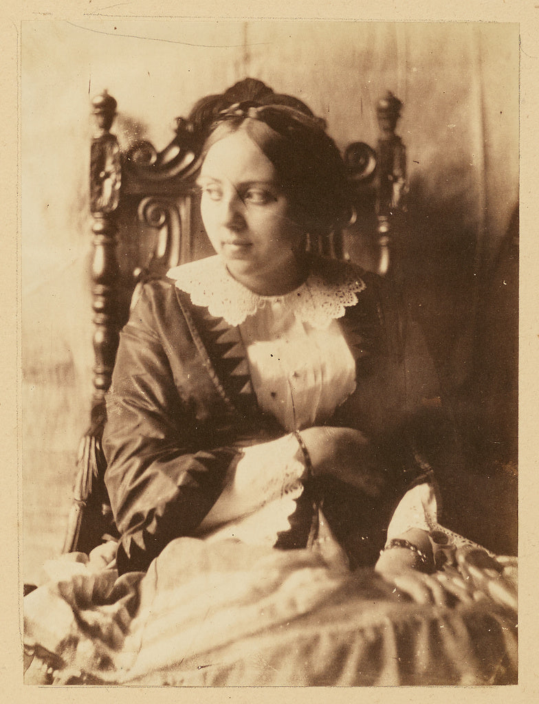 Achille Devéria:Madame Marie Benoist née Devéria, Poster Print Wall Art