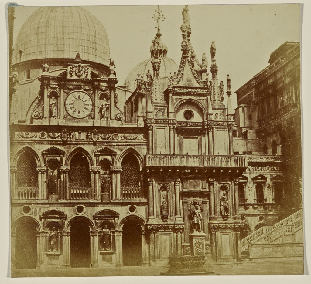Unknown:[Courtyard of Saint Mark's Basilica], Poster Print Wall Art