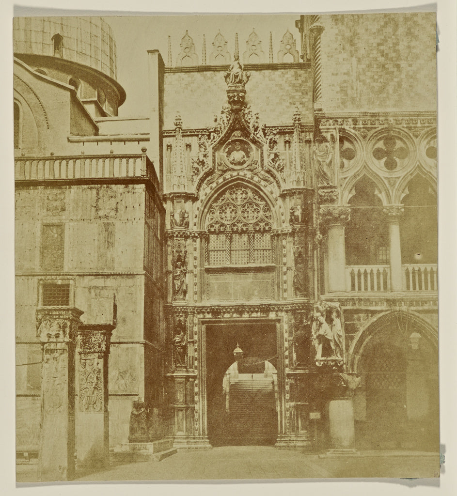 Unknown:[Porta della Carta, Doge's Palace], Poster Print Wall Art