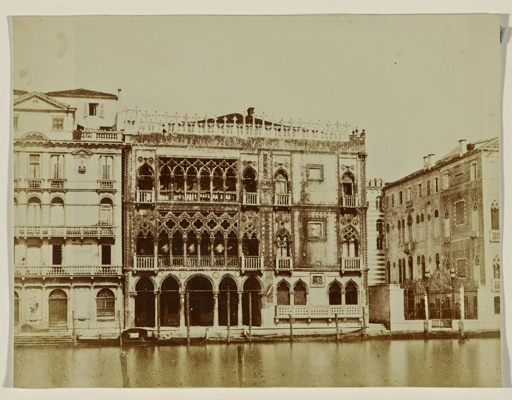 Unknown:[Ca d'Oro, Venice], Poster Print Wall Art