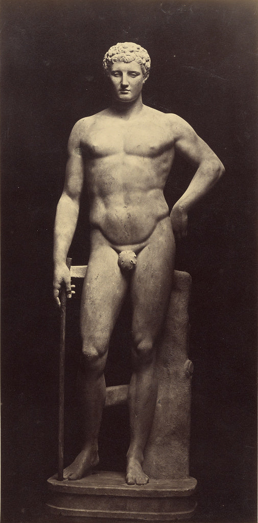 Robert Macpherson:[Statue of a youth - Vatican Museum], Poster Print Wall Art