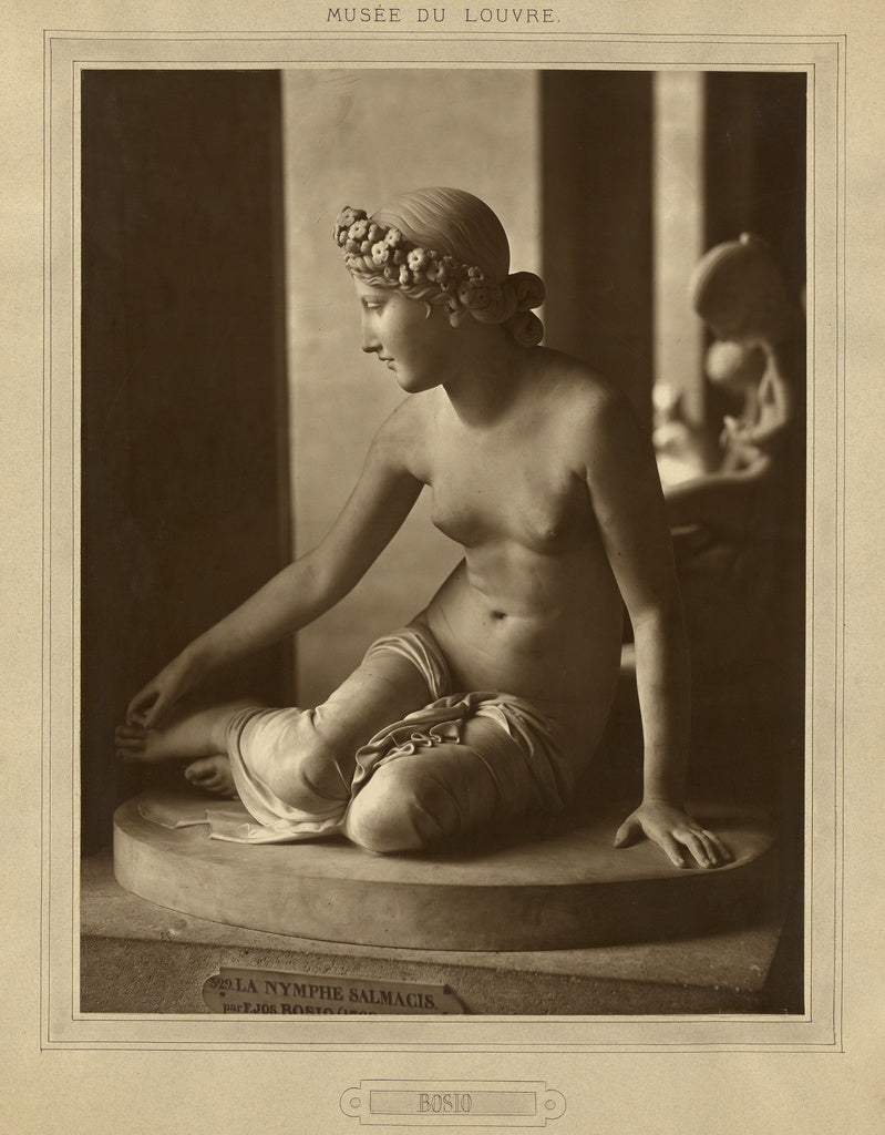 Adolphe Braun:Musée du Louvre, Bosio, Poster Print Wall Art