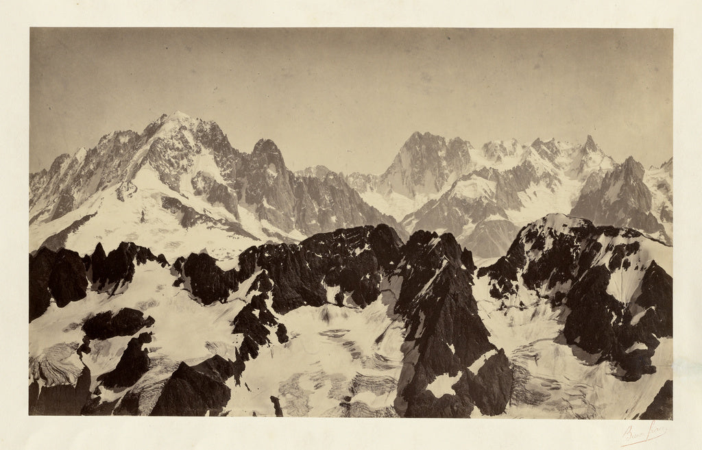 Bisson Frères:[View of the Alps],16x12"(A3)Poster