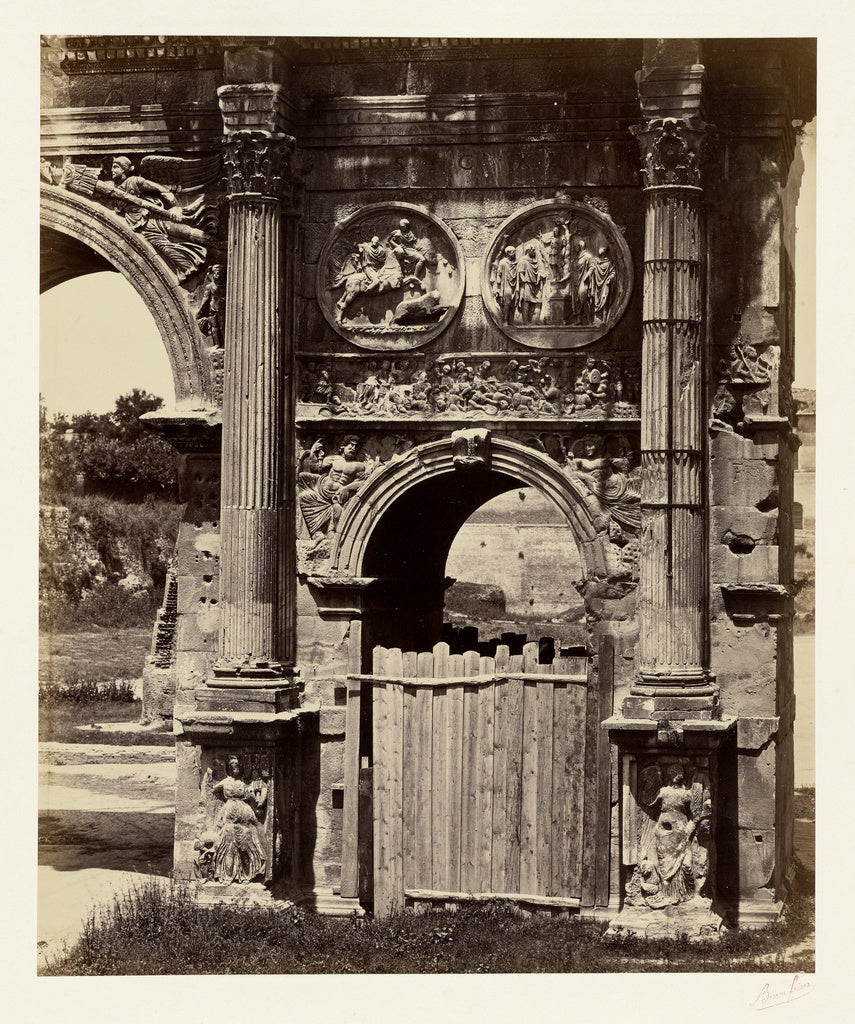 Bisson Frères:[Arc de Constantin], Poster Print Wall Art