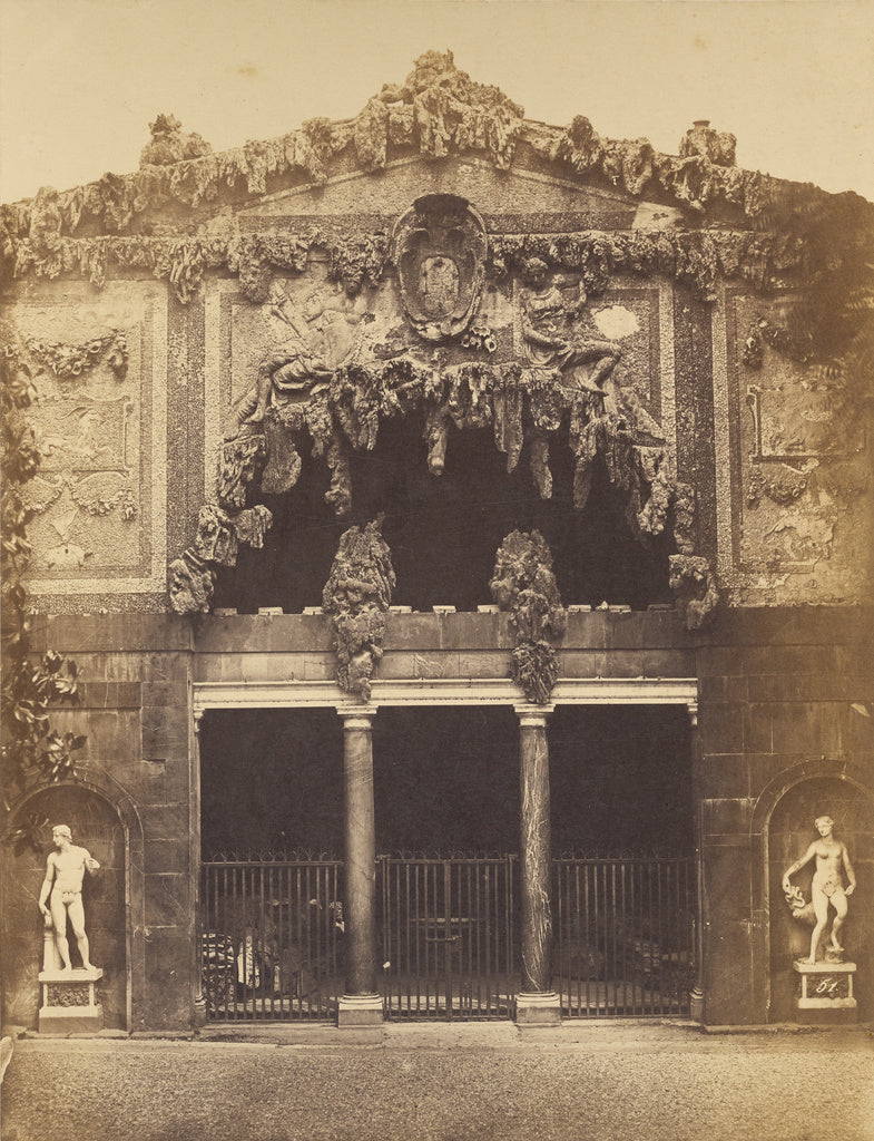 Fratelli Alinari:[Cave at the Boboli Gardens], Poster Print Wall Art