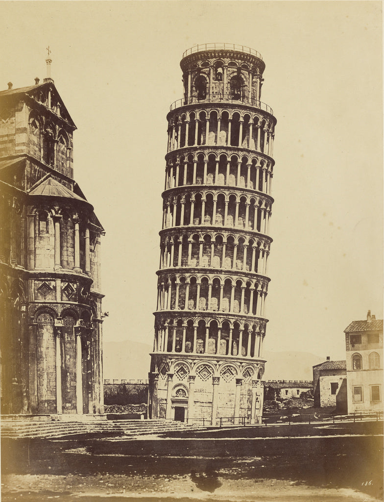 Fratelli Alinari:[Leaning Tower of Pisa], Poster Print Wall Art