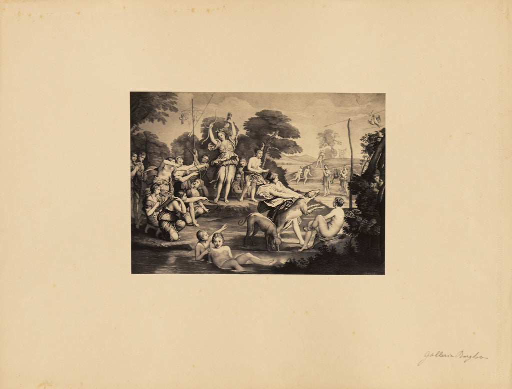 James Anderson:Diana by Domenichino, Poster Print Wall Art
