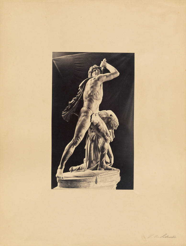 James Anderson:[classical sculpture, man with slave],16x12"(A3)Poster