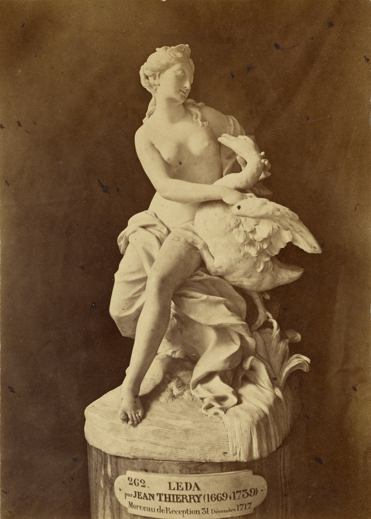 Tommaso Cuccioni:[Leda and the Swan, by Thierry], Poster Print Wall Art
