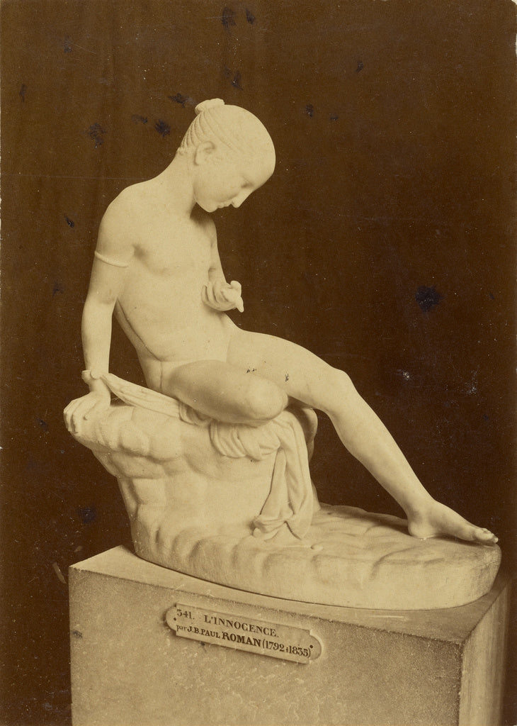 Tommaso Cuccioni:[L'Innocence by J.B.P. Roman, at the Louvre, Poster Print Wall Art