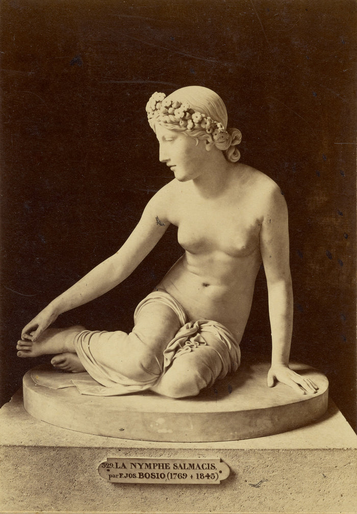 Tommaso Cuccioni:[The Nymph Salmacis, by Bosio],16x12