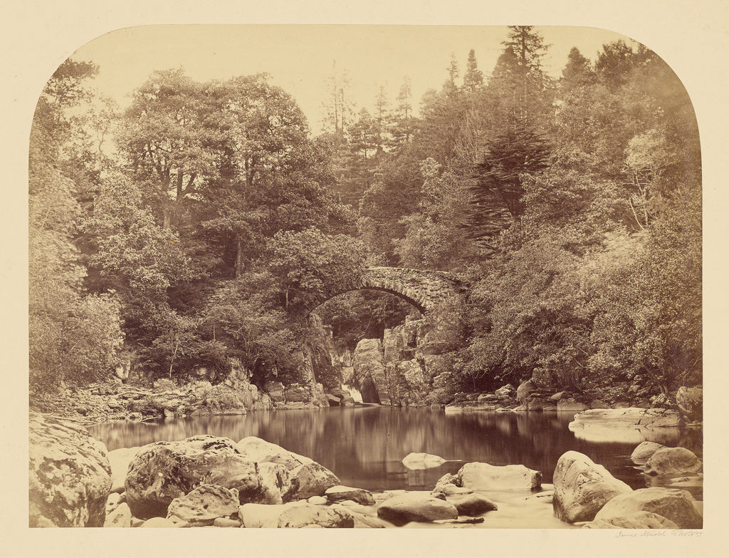 James Mudd:[The Hermitage Bridge, Dunkeld], Poster Print Wall Art
