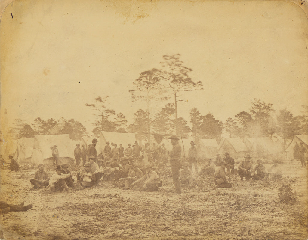 Jay Dearborn Edwards:[Civil War Camp], Poster Print Wall Art