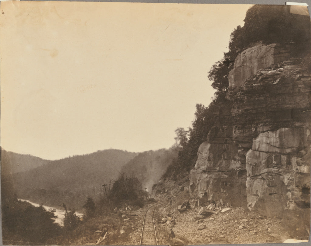 BartlettPossibly:[Railroad Tracks], Poster Print Wall Art