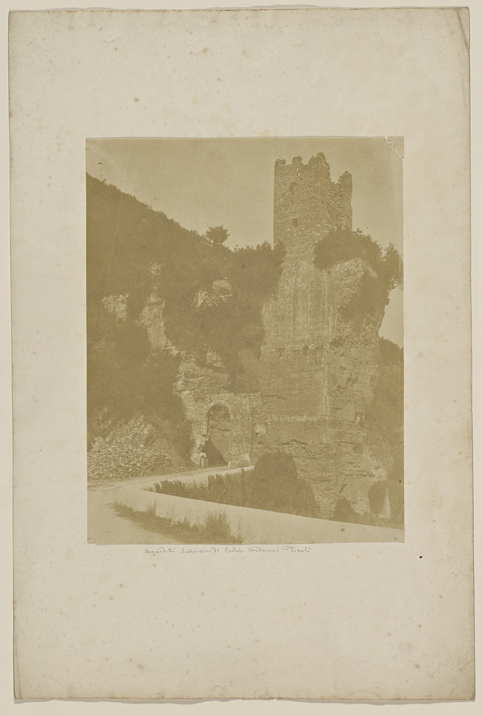 Unknown maker, Italian:[Aqueduct on the way to Castel Madama, Poster Print Wall Art