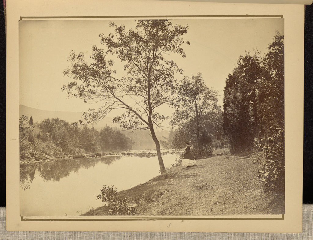 John Coates Browne:Matteawan Creek. Dutchess Co. N.Y., Poster Print Wall Art